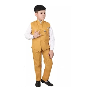 Akshita Trading Kids Shirt Waistcoat and Pant