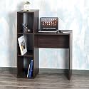 Engineered Wood Office Desk; Study Desk(Mocha Walnut Finish,Mocha Walnut)