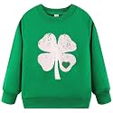 Akyzic Toddler Boys Sweatshirts Cotton Crewneck Truck Shirt Dinosaur Long Sleeve Pullover Tops Tees 2-8T