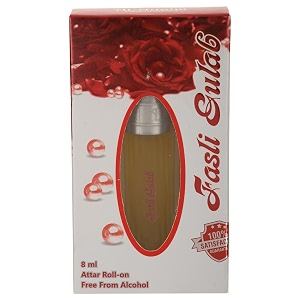 al-nuaim34fasli gulab34 branded quality non-alcoholic attar roll-on 8 ml