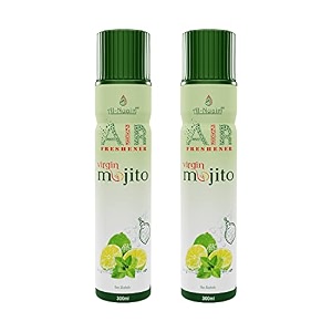 al-nuaim ameer al oudh air freshener - 300ml pack of 2  alcohol free air freshener  room freshner  a wave of freshness
