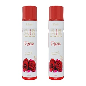 al-nuaim ameer al oudh air freshener - 300ml pack of 2  alcohol free air freshener  room freshner  a wave of freshness