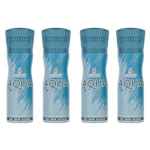 al-nuaim aqua alcohol free deodorant  body spray  long lasting perfumed spray for unisex