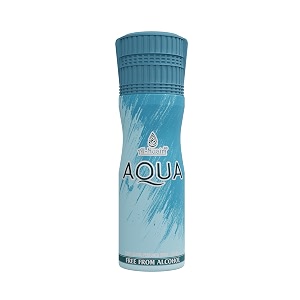 al-nuaim aqua alcohol free deodorant  body spray  long lasting perfumed spray for unisex  pack of 1-200ml