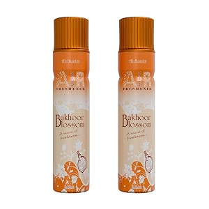 al-nuaim bakhoor blossom air freshener - 300ml pack of 2 alcohol free air freshener  room freshner a wave of freshness