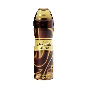 al-nuaim chocolate musk alcohol free deodorant body spray long lasting perfumed spray for men amp women 200ml