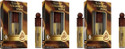 Al Nuaim Chocolate Musk Attar Pack of 3 Floral Attar Floral Attar (Chocolate, Musk)