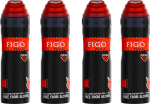 Al-Nuaim Figo Black Alcohol Free Deodorant Long