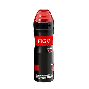al-nuaim figo black alcohol free deodorant body spray long lasting perfumed spray men 200ml