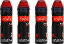 Al-Nuaim Figo Black Alcohol Free Deodorant Long