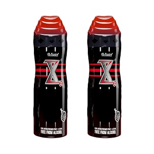 al-nuaim orignal xx alcohol free deodorant  body spray  long lasting perfumed spray for men  pack of 2 x 200ml