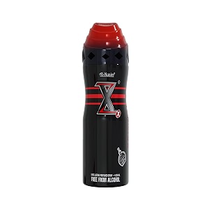 al-nuaim orignal xx alcohol free deodorant  body spray  long lasting perfumed spray for men  pack of 1-200ml
