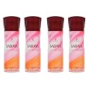 Al-Nuaim Sabaya Alcohol Free Deodorant - 200ml (Pack Of 4) |Body Spray |Long Lasting Perfumed Spray