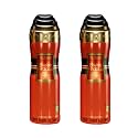 Al-Nuaim Swiss Firdous Alcohol Free Deodorant | Body Spray | Long Lasting Perfumed Spray For Unisex | Pack of 2 x 200ml
