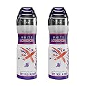 Al-Nuaim White London Alcohol Free Deodorant | Body Spray | Long Lasting Perfumed Spray For Unisex | Pack of 2 x 200ml