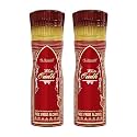 Al-Nuaim White Oudh Alcohol Free Deodorant | Body Spray | Long Lasting Perfumed Spray For Men | Pack of 2 x 200ml