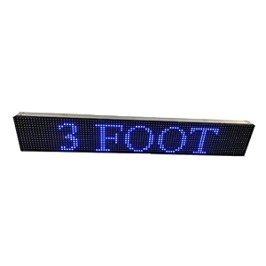 al-quraish p10 led runningscrolling programable text message display board wi-fi blue 7 inch  37 inch