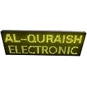 AL-QURAISH P10 Led Running/Scrolling Programable Text Message Display Board WI-FI (YELLOW, 12 INCH. × 37 INCH. BOTH SIDE)