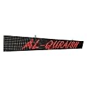AL-QURAISH P10 Led Running/Scrolling Programable Text Message Display Board WI-FI (RED, 7 INCH. × 49 INCH.)