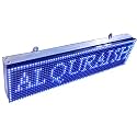 AL-QURAISH P10 Led Running/Scrolling Programable Text Message Display Board WI-FI (BLUE, 7INCH. × 25 INCH)