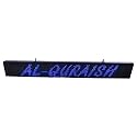 AL-QURAISH P10 Led Running/Scrolling Programable Text Message Display Board WI-FI (Blue, 7 INCH. × 49 INCH.)