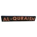 AL-QURAISH P10 Led Running/Scrolling Programable Text Message Display Board WI-FI (YELLOW, 7 INCH. × 49 INCH.)
