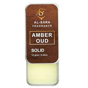 amber oud solid perfume  alcohol-free warm amp woody oriental fragrance  12g non-greasy solid perfume for men amp women  long-lasting amp luxurious scent