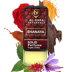 shanaya solid perfume for men amp women  alcohol-free non-greasy long-lasting natural fragrance  portable amp travel-friendly cologne shanaya