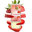 STRAWBERRY Solid Perfume for Men &amp; Women | Alcohol-Free, Non-Greasy, Long-Lasting Natural Fragrance | Portable &amp; Travel-Friendly Cologne (Strawberry)
