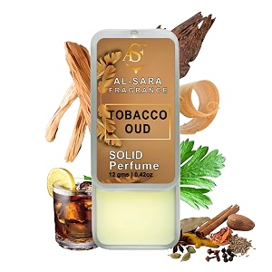 tobacco oud solid perfume  alcohol-free long-lasting woody amp smoky fragrance  12g non-greasy solid perfume for men amp women  portable amp travel-friendly cologne