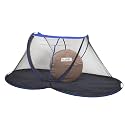 Mosquito Net Adult with Maharani Net (215× 102× 90) Polyester Foldable Single Bed Size (Black)