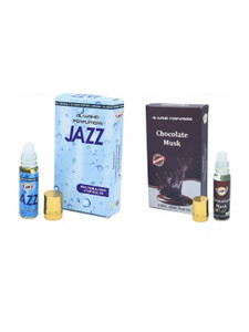 al-wahid Jass and choclate attar 6ml each