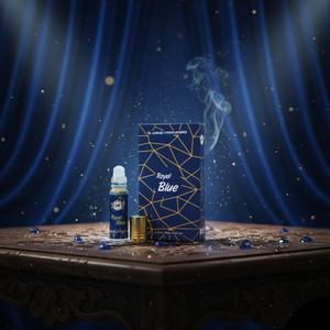 al-wahid Royal Blue Premium Attar Unisex Non-Alcoholic