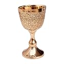 ALADEAN Vintage Chalice Goblet | 1x Royal Wine Cups of King Arthur - Renaissance Medieval Gifts for Communion, Christmas Wedding Anniversary Drinkware Pack of 1pc (Prince Goblet)