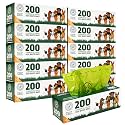 ALAGPRO® 2,000 Commercial Grade Dog Waste Station Refill Roll Bags - Fits Any Pet Waste Station - 45% Thicker than Competitor Bags - 10 Rolls of 200 Bags for Backyard, Parks &amp; HOA's