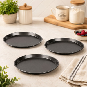 ALAMDAAR Non Stick Round Pizza Baking Tray