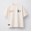 Alan Jones Boys Printed Cotton Blend Oversized