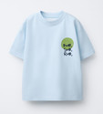 Alan Jones Boys Printed Cotton Blend Oversized