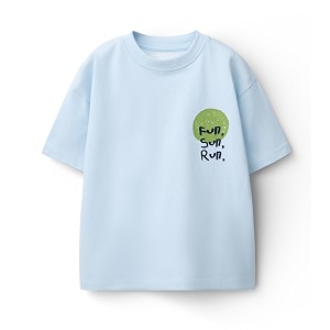 Alan Jones Clothing Boys Oversized Cotton Printed