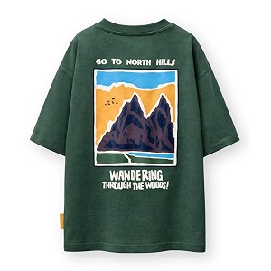 Alan Jones Clothing Boys Oversized Cotton Printed