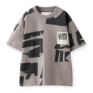 Alan Jones Clothing Boys Oversized Cotton Printed