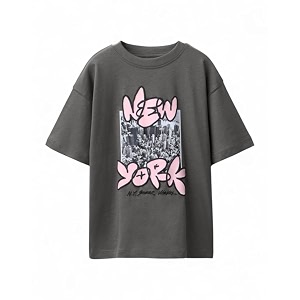Alan Jones Clothing Boys Oversized Cotton Printed