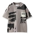 Alan Jones Clothing Boys Oversized Cotton Printed