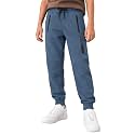 Alan Jones Clothing Boys Solid Joggers Trackpant