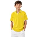 Alan Jones Clothing Boys Solid Polo T-Shirt