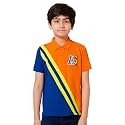 Alan Jones Clothing Boy's Cotton Regular Fit Polo T-Shirt
