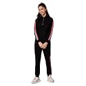Alan Jones Clothing Girl's Cotton Blend Casual Style Tapped Tracksuit Co-Ords Set