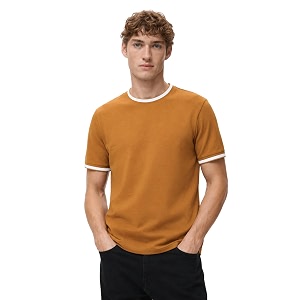 Alan Jones Clothing Mens Self Design Cotton