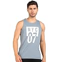 Alan Jones Clothing Men Cotton Printed Sleeveless