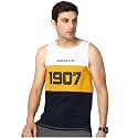 Alan Jones Clothing Men Cotton Printed Sleeveless